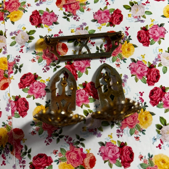 Beautiful Vintage Broach-Shoe Clips - Picture 3 of 4